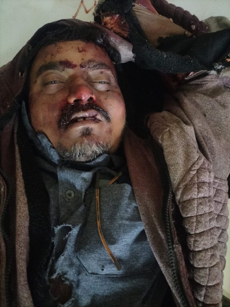 ड्यूटी से लौट रहे एक मजदूर की तेज रफ्तार ट्रेलर की चपेट में आने से मौके पर ही दर्दनाक मौत