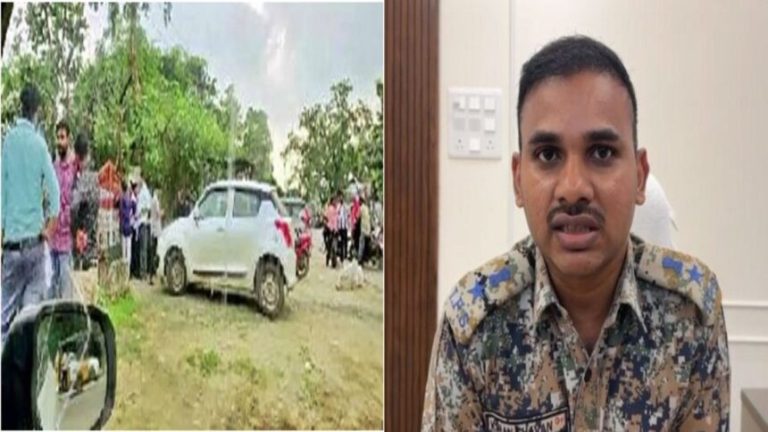 पत्रकारों की गाड़ी में गांजा रखने के मामले में टी आई सोनकर  सस्पेंड ,हुए गिरफ्तार भेजे गए जेल