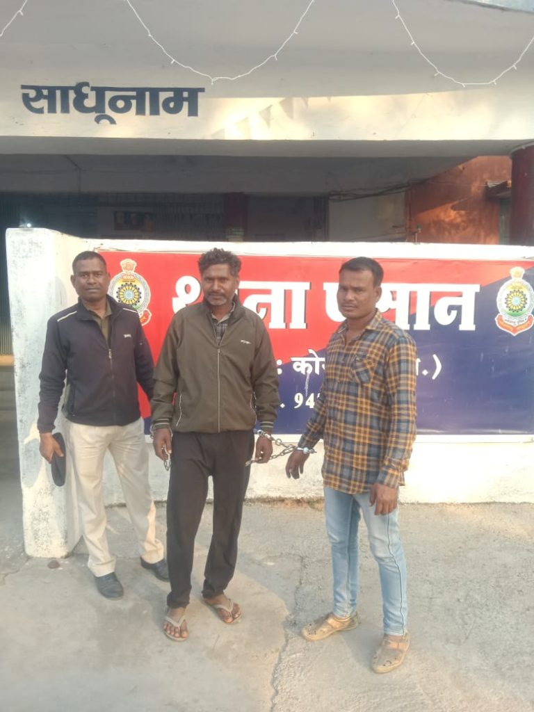 सरिया चोरी करने वाले चोरो को  थाना प्रभारी की त्वरित कार्यवाही से किया गया गिरफ्तार ,भेजे गए जेल