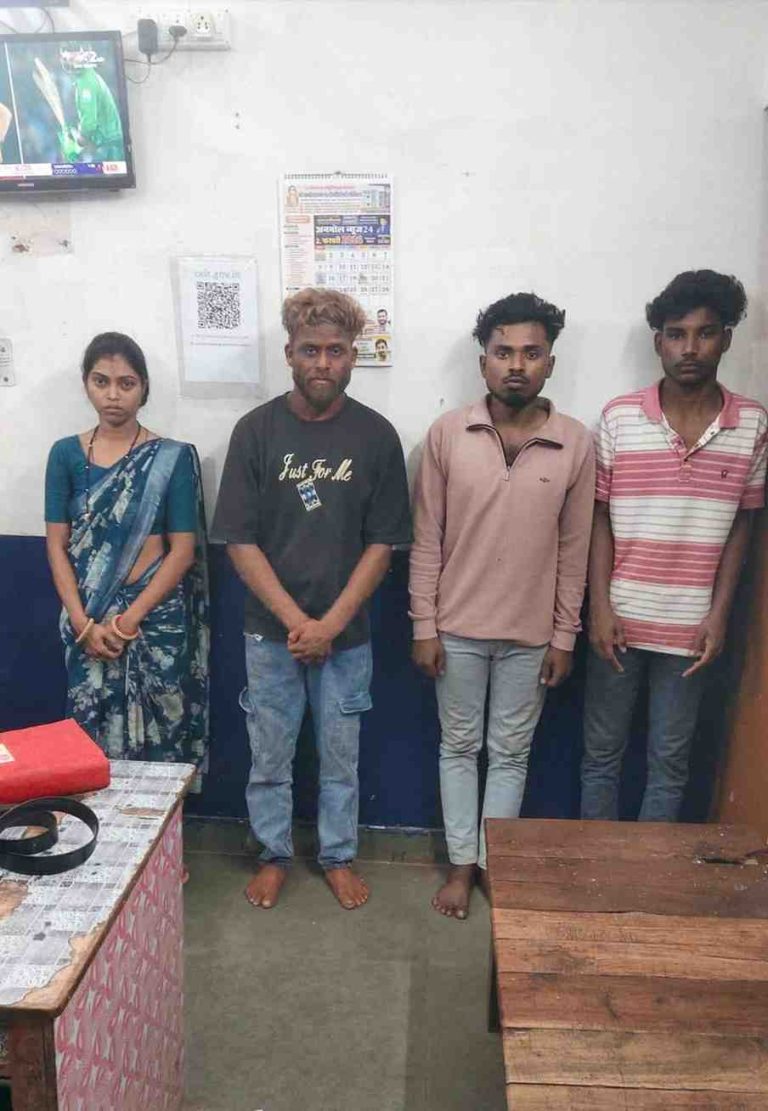 रायपुर ग्रामीण में सनसनीखेज हत्या का खुलासा, पत्नी और प्रेमी समेत 4 आरोपी गिरफ्तार