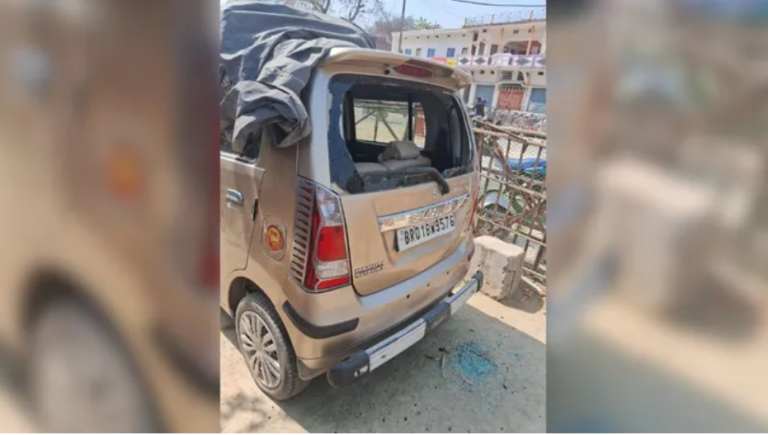 समस्तीपुर में JDU नेता के घर पर बदमाशों ने की फायरिंग, गाड़ी में की तोड़फोड़