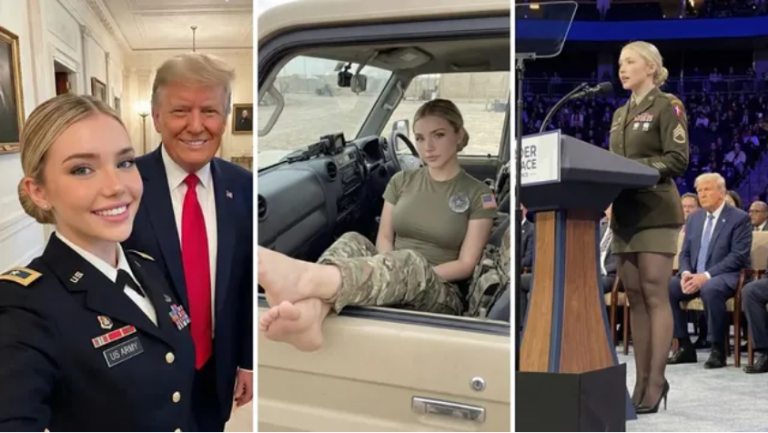 कौन है ये वायरल ‘US आर्मी गर्ल’? हर फोटो में ट्रंप हैं साथ… AI के ‘खेल’ में फंसे लोग